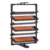 Ayakkabı Rafı Döner İstiflenebilir Pull-Out Depolama Dolabı Dikey Raf Düzenleyici Ayarlanabilir, Ayakkabı Rafı Organizatör Kabine Ahşap - Giriş ve Dolap için Serbest Ayakta Ayakkabı Rafı, Uzay Sa