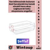 #Ayakkabı Şeffaf Plastik Havalandırmalı Kokusuz Pratik Saklama Organizeri Kadın Ayakkabı Kutusu
