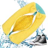 Ayakkabı Yıkama Torbası - Mikrofiber Astarlı - Fermuarlı - Geniş Kullanım Alanı