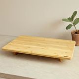 Ayaklı Bambu Kesme Tahtası 40X60x7 Cm