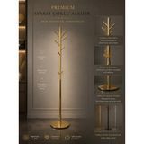 Ayaklı Çoklu Askılık Gold Renk 1787X360X360 mm