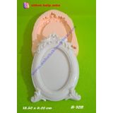 Ayaklı Oval Çerçeve Silikon Kalıp