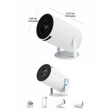 Ayaklı Projeksiyon Taşınabilir Mini Projektör Sinema Projektörü Android P126189s5385