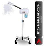 Ayaklı Ve Ozonlu Yüz Buhar Makinesi Sıcak Vapozon G-213