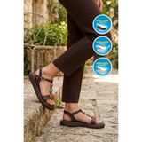 Ayakmod 513083 Z Kahve Kadın Sandalet