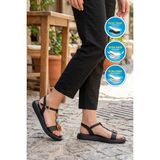 Ayakmod 513083 Z Siyah Kadın Sandalet