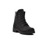 Ayakmod 90001-9 Siyah Nubuk Hakiki Deri Unisex Bot