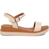 Ayakmod Bej Comfort Taban Hafif Kadın Sandalet 335333 Z
