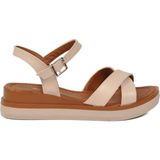 Ayakmod Bej Hafif Slingback Kadın Sandalet 335332 Z