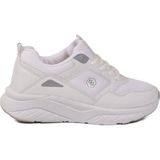 Ayakmod Beyaz Buz Fileli Hafif Unisex Spor Ayakkabı 2105 Z - Bej - Çok Renkli
