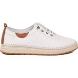 Ayakmod Beyaz Hakiki Deri Ortopedik Taban Kadın Günlük Ayakkabı 3030 Z