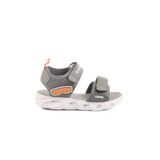 Ayakmod Füme Cırtlı Işıklı Erkek Çocuk Spor Sandalet 018127 P