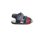 Ayakmod Kırmızı-Lacivert Çocuk Düz Sandalet 004 B.ayk