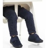 Ayakmod Lacivert Süet Cırtlı Bebek Panduf Ba&Ba 058989 B