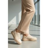 Ayakmod Oz-03 Bej Kadın Spor Ayakkabı