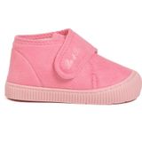 Ayakmod Pembe Süet Cırtlı Kız Çocuk Panduf Ba&Ba 058999 P