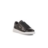 Ayakmod Premium 2040 M Hakiki Deri Erkek Sneaker,Siyah Beyaz 41