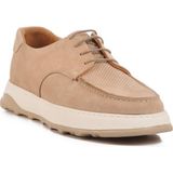 Ayakmod Premium 8212 M Bej Nubuk Hakiki Deri Erkek Sneaker - 43