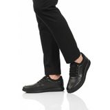Ayakmod Premium Siyah Hakiki Deri Anatomik Erkek Casual Ayakkabı 703 M