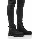Ayakmod Siyah İçi Kürklü Kaymaz Taban Unisex Bot 528 G