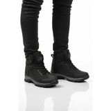 Ayakmod Siyah İçi Kürklü Soğuğa Dirençli Kaymaz Taban Unisex Outdoor Bot 980 G