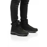 Ayakmod Siyah Kırışık İçi Kürklü Soğuğa Dirençli Kaymaz Taban Unisex Outdoor Bot 980 G