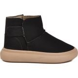 Ayakmod Siyah Süet Cırtlı Unisex Çocuk Bot 823760 P