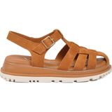 Ayakmod Taba Süet Hakiki Deri Comfort Taban Kadın Sandalet Z796 Z