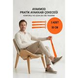 Ayakmod Turuncu Unisex 3'lü Ayakkabı Çekeceği - ST