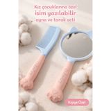 Ayana Cosmetic Kız çocuk ayna ve tarak seti (kişiselleştirilebilir)