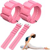 Ayarlanabilir 0,5 kg Bilek Ağırlıkları Çifti Kadın Erkek, Giyilebilir Ayak Bileği/Bilek Ağırlıkları Yoga, Egzersiz, Barre, Kuvvet Antrenmanı için Uygun (2'li Set (her biri 1 lb) (pembe)
