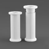 Ayarlanabilir 1 Adet 15 Cm Beyaz Plastik Ayak Dolap Mobilya Tezgah Yükseltici Yükseltme Ayağı
