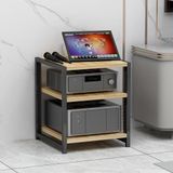 Ayarlanabilir 3 katmanlı ahşap stand, yüksek fii ekipmanı AVRack, CD çalar ve ayaklı mobilya modern tasarımlı