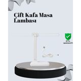 Ayarlanabilir Açıya Sahip Masa Lambası | Kademeli Işık Seviyesi, Modern ve Kompakt Tasarım - Çok Renkli