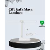 Ayarlanabilir Açıya Sahip Masa Lambası | Kademeli Işık Seviyesi, Modern ve Kompakt Tasarım