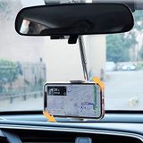 Ayarlanabilir Araç Dikiz Aynası Telefon Tutucu Gps Takip Standı Universal 6-10cm Telefon Tutucu