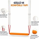 Ayarlanabilir Barfiks Destek Aparatı, Ayak Pedallı Pull Up Yardımcısı, Başlangıç Seviyesi Barfiks Antrenman Ekipmanı - Standart - Çok Renkli