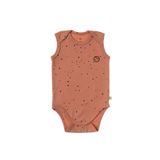 Ayarlanabilir Çıtçıtlı Atlet Cosmos Pembe Organik Pamuk