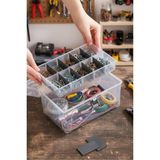 Ayarlanabilir Çok Amaçlı Plastik Organizer Kutusu, Dikiş ve Hobi Malzemeleri - Seçenek 1