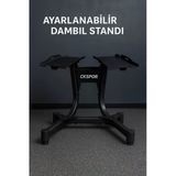 Ayarlanabilir Dambıl Standı Dayanıklı Ve Ergonomik Tasarım Ev & Spor Salonu Kullanımı İçin
