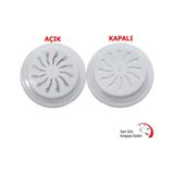 Ayarlanabilir Doğalgaz Cam Menfezi Kapaklı Menfez Aç/Kapa (532545883)