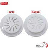 Ayarlanabilir Doğalgaz Cam Menfezi Kapaklı Menfez Aç/kapa