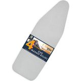 Ayarlanabilir Gri Keçeli Süngerli Ütü Masası Kılıfı 55X135 cm - Antrasit - Seçenek 1