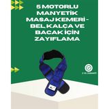 Ayarlanabilir Hız ve Titreşim Modlarına Sahip Manyetik Masaj ve Zayıflama Kemeri