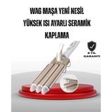 Ayarlanabilir Isı Ayarıyla Profesyonel Bukle Maşası – Hızlı Nazik Şekillendirme