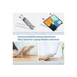 Ayarlanabilir Katlanabilir Laptop ve Tablet Standı, Pratik ve Şık Tasarım