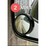 Ayarlanabilir Kör Nokta Ve Park Aynası Yapıştırıcılı 2 Adet