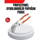 Ayarlanabilir Kurbağacık Pense Boru Anahtarı Çelik Malzeme ( Lisinya )