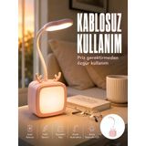 Ayarlanabilir Led Masa Lambası Şarjlı Modern Aydınlatma - Lisinya