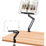 Ayarlanabilir Masa Kenarı Kitap ve Tablet Standı – 360° Dönebilen, 87.5cm Yükseklik Ayarlı, - Çok Renkli